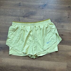 Nike Dri-FIT Beige and Tan Shorts